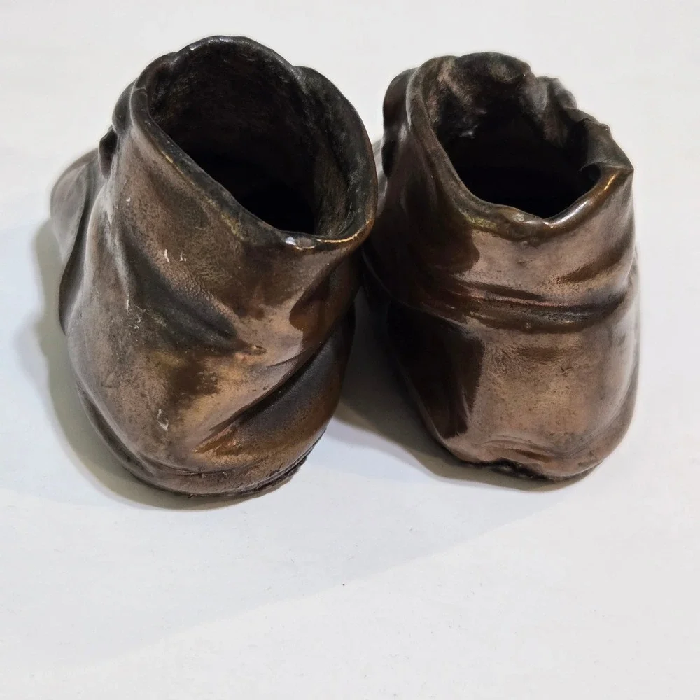 Vintage 1950s bronzed